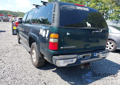 2004 Chevrolet Suburban 1500 Lt from USA, damaged, VIN 1GNFK16T14J101292